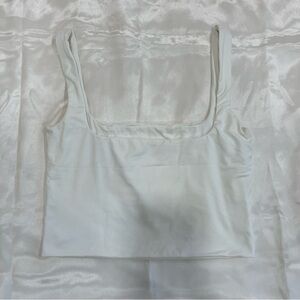 Meshki White crop top